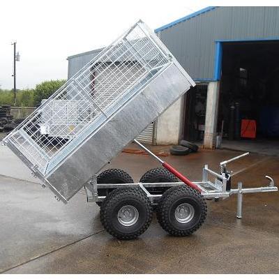 6ftx4ft Quad Tipping Trailer