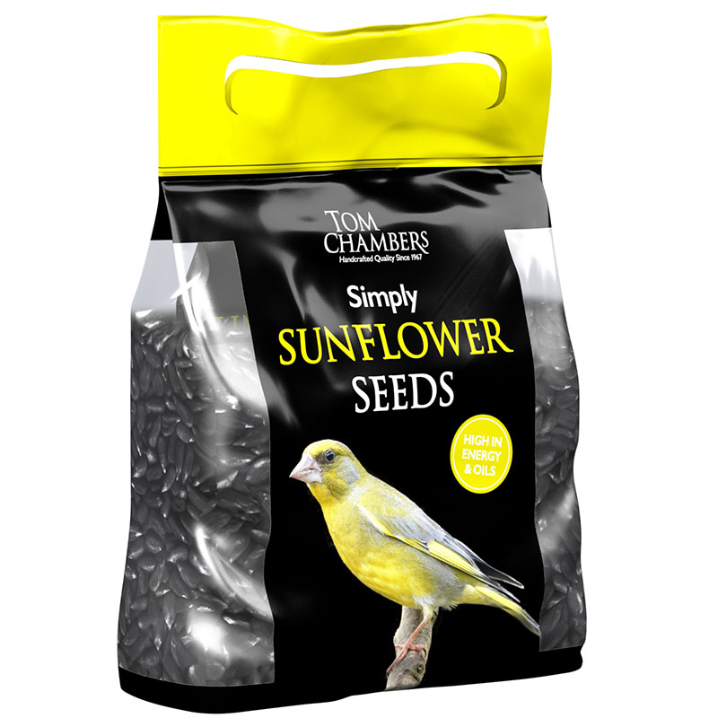 Tom Chambers 1KG Simply Sunflower Bird Seed - BFB006