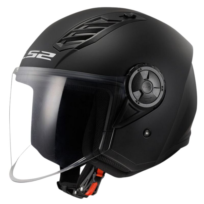 LS2 Airflow Matt Black Helmet  